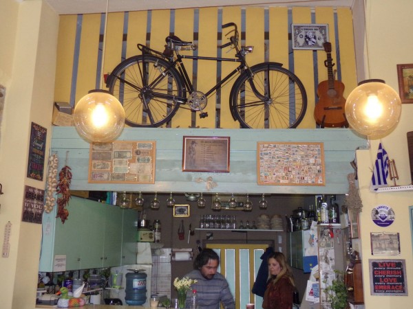 coffee shop - kafenio in Moires, south Heraklion